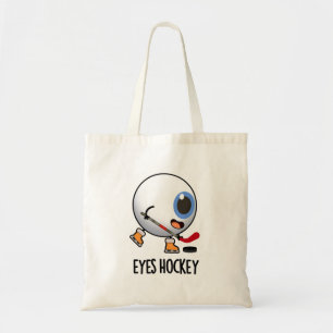 Eyes Hockey Funny Ice Hockey Sports Pub Tragetasche