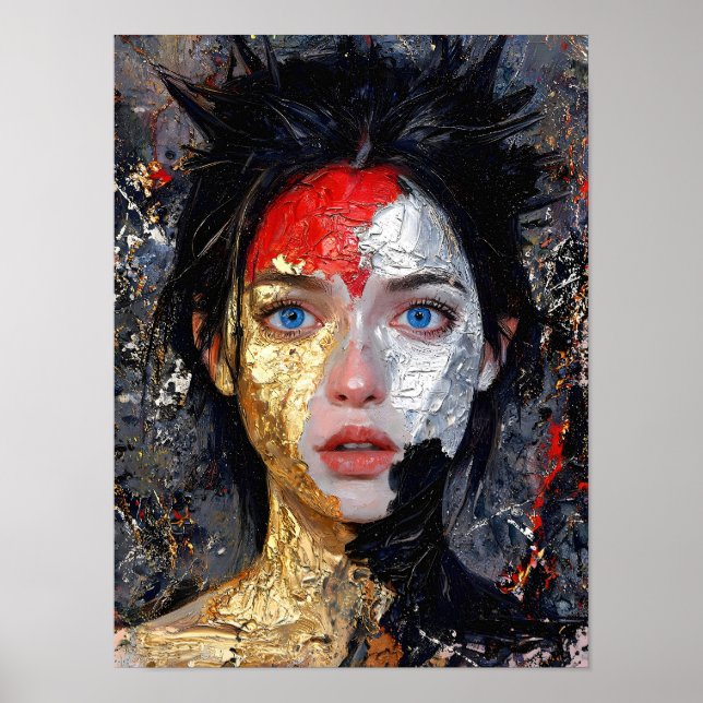 Eyes Of The Ember – „Embers Portrait“ Poster (Vorne)