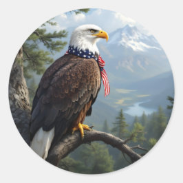 Eyes Of The Sky - Runder Aufkleber