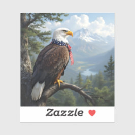 Eyes Of The Sky - Square Vinyl Aufkleber