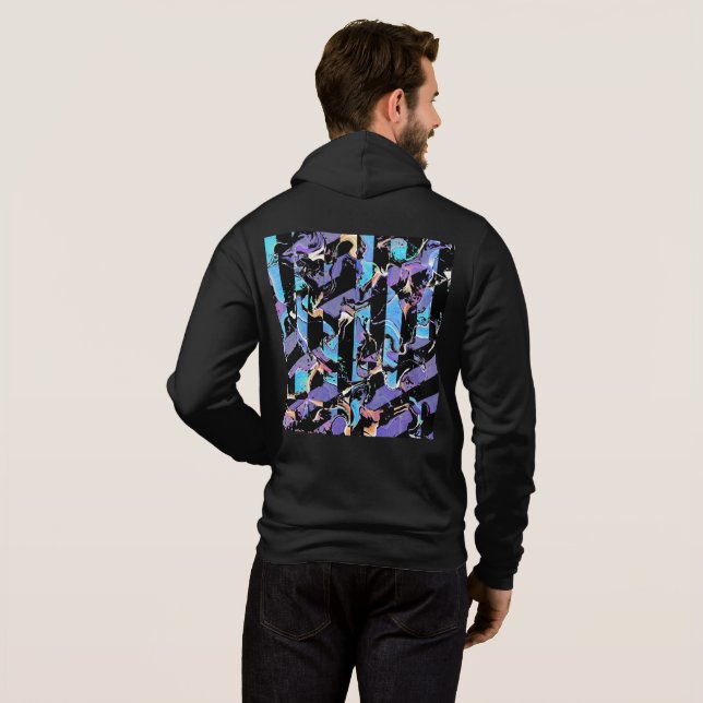 Eyesore hoodie (Schwarz voll)