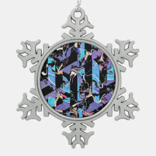 Eyesore  schneeflocken Zinn-Ornament