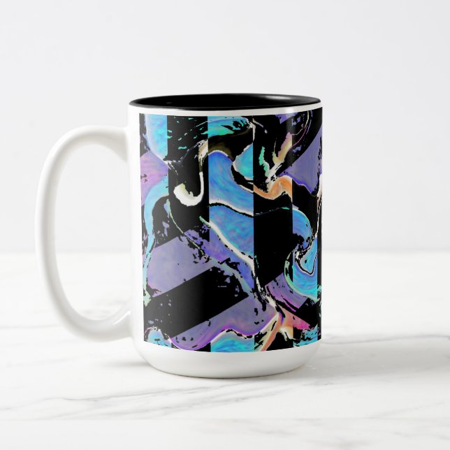 Eyesore-Tasse Zweifarbige Tasse (Links)