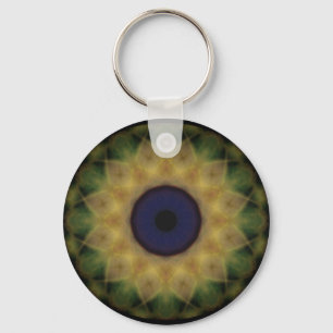 Eyesore Yellow Evil Eye Schlüsselanhänger