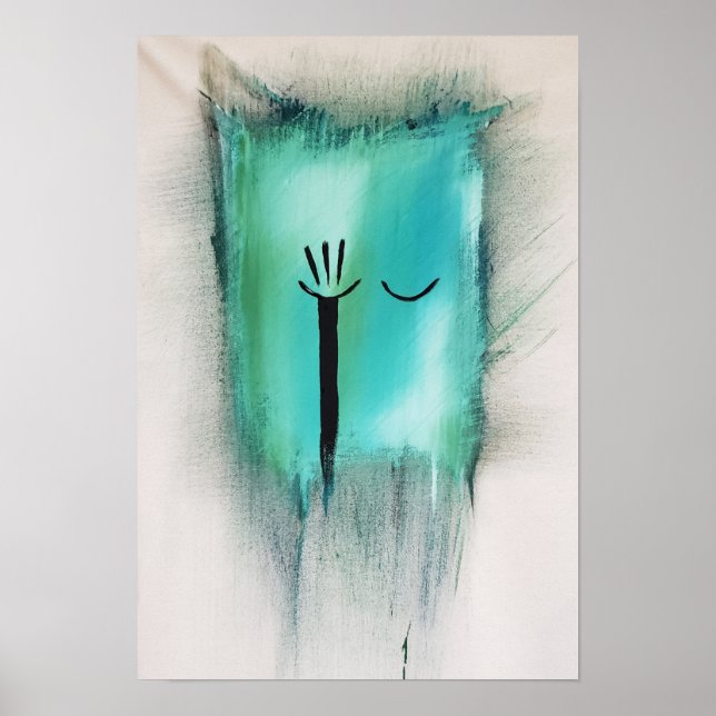 EYEWALL-Plakatdruck Poster (Vorne)