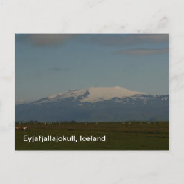 Eyjafjallajokull Island Postcard Postkarte