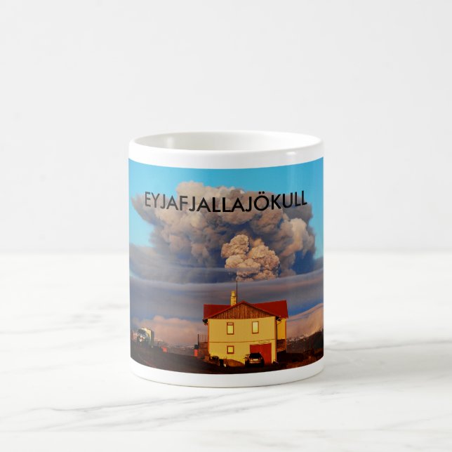 Eyjafjallajokull Kaffeetasse (Mittel)