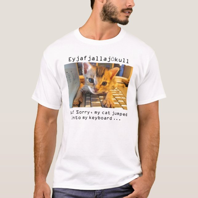 Eyjafjallajökull T-Shirt (Vorderseite)
