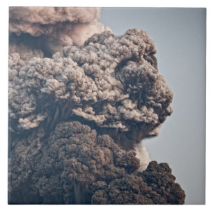 Eyjafjalljokull vulkanische Eruption Fliese