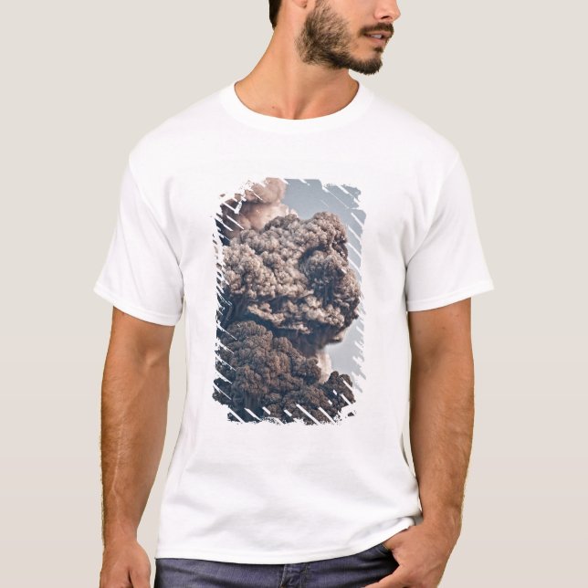 Eyjafjalljokull vulkanische Eruption T-Shirt (Vorderseite)