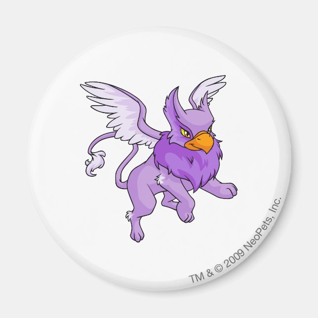 Eyrie Lila Magnet (Vorne)
