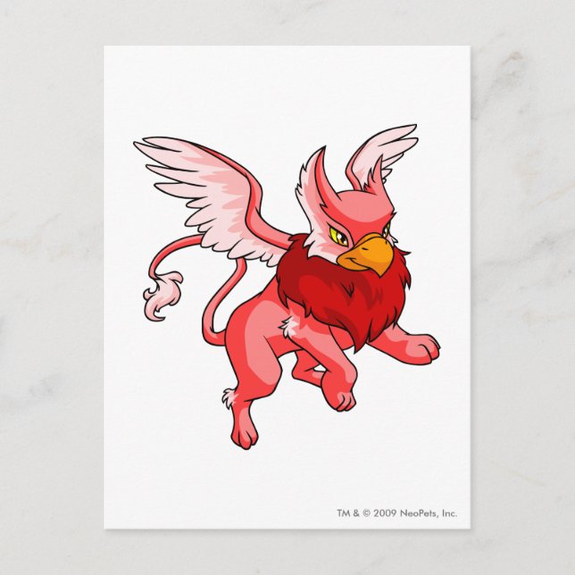 Eyrie Red Postkarte (Vorderseite)