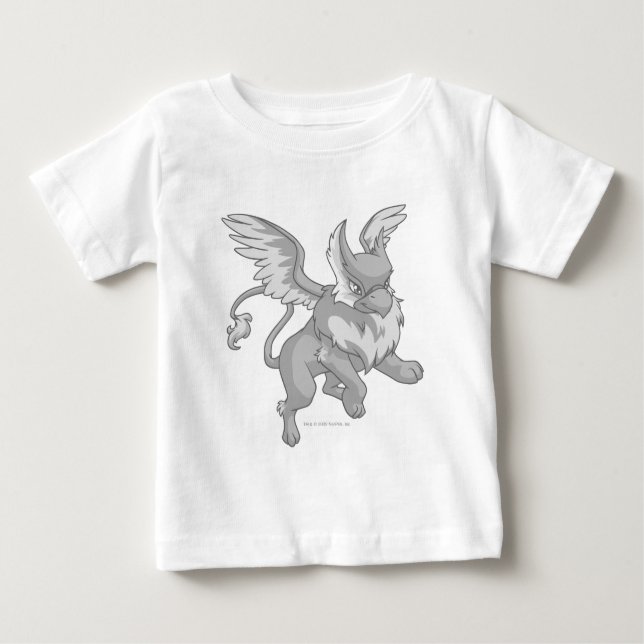 Eyrie-Silber Baby T-shirt (Vorderseite)