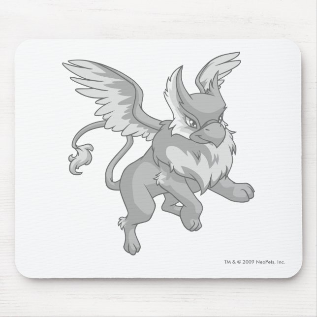 Eyrie-Silber Mousepad (Vorne)