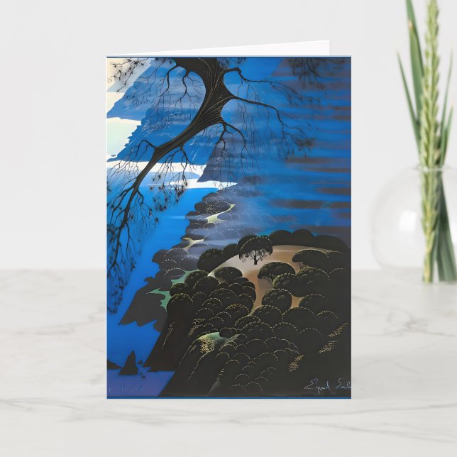 Eyvind Earle Kunststil Karte (Vorderseite)