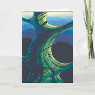 Eyvind Earle-Malerei Karte