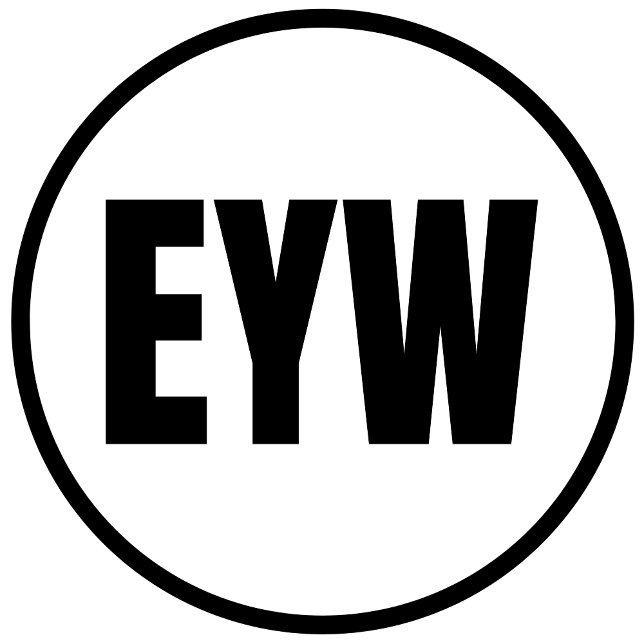 EYW - Key West Classic Round Aufkleber (Von Creator hochgeladen)