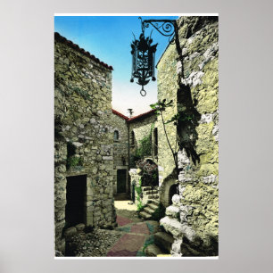 Eze, Alpes Maritime Poster