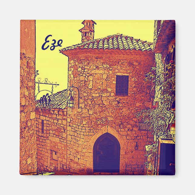 Eze, Provence Magnet (Vorne)