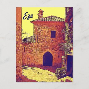 Eze, Provence Postkarte