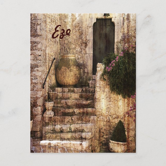 Eze, provence Postkarte (Vorderseite)
