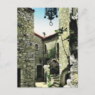 Eze Village, Alpes Maritime Postkarte