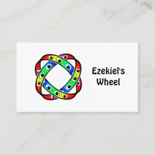 Ezechiels Rad (Sie können die Wörter ändern) Visitenkarte