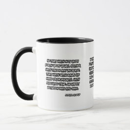 Ezekiel 18:8 KJV Bible Verse Two-Tone Tasse