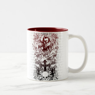 Ezekiel 37 zweifarbige tasse