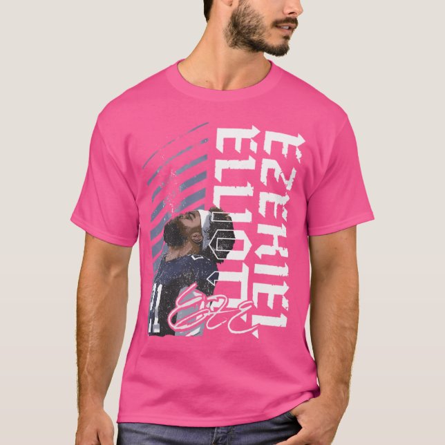 Ezekiel Elliott Dallas Spray T-Shirt (Vorderseite)