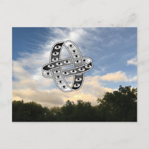 Ezekieler Rad Postkarte