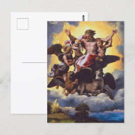 Ezekiels Vision | Raphael | Postkarte