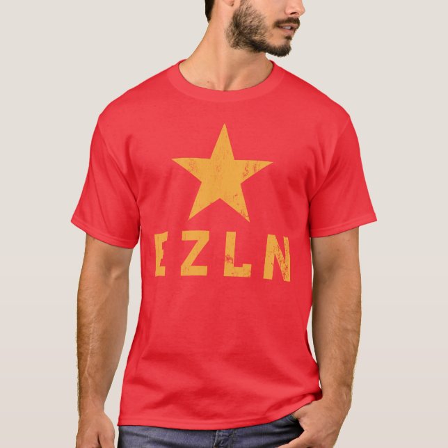 EZLN - Ej�rcito Zapatista de Liberaci�n Nacional T-Shirt (Vorderseite)