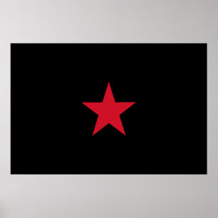 Ezln, kolumbianische Flagge Poster
