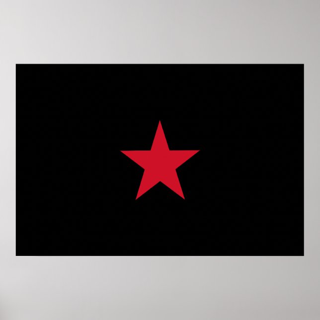Ezln, kolumbianische Flagge Poster (Vorne)