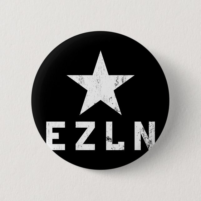 EZLN Zapatista Knopf Button (Vorderseite)