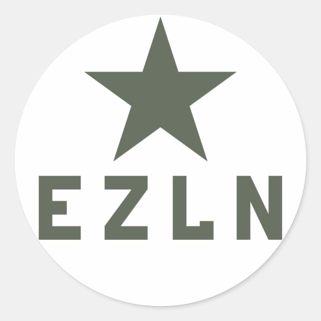 EZLN Zapatista Sticker (Vorderseite)