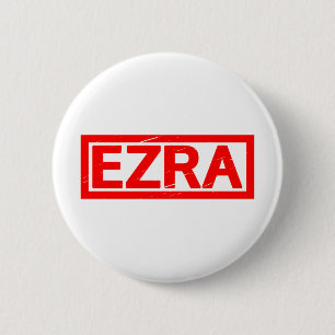 Ezra Briefmarke Button