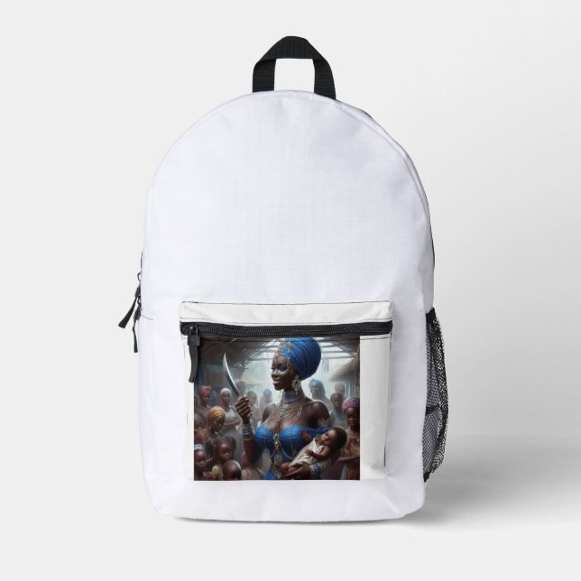 EZULIE DANTOR BACKPACKS BEDRUCKTER RUCKSACK (Vorderseite)