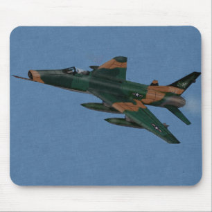 F100 Super Sabre Vietnamkriegsveteran Mousepad