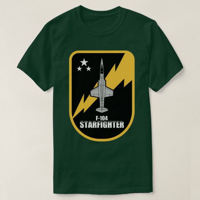 F104 StarfighterTShirt T-Shirt (Design vorne)