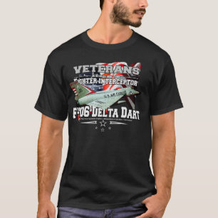 F106 Delta Dart Abfangflugzeug T-Shirt