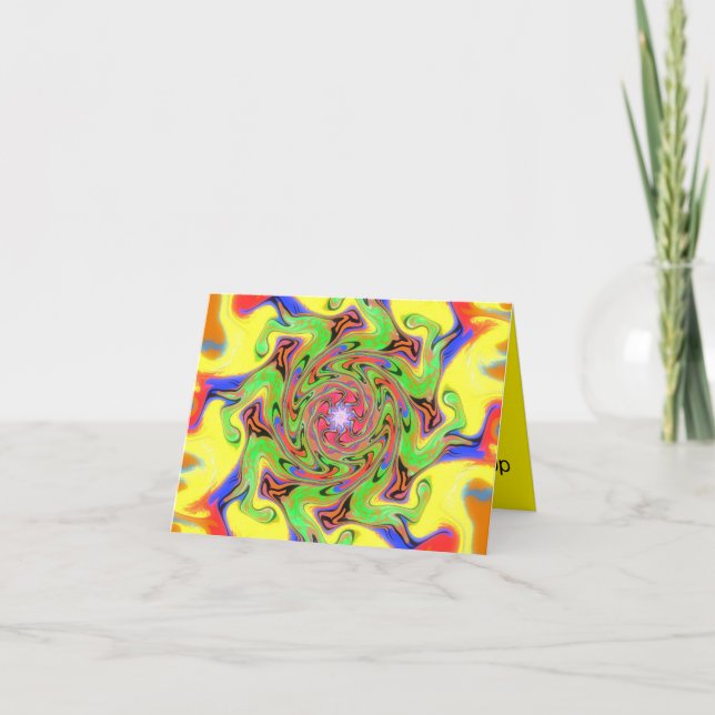 F133D1-Mirror Card-Je voulais juste vous présenter Dankeskarte (Vorderseite)