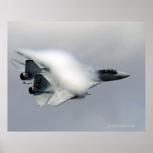 F14 im Hochgeschwindigkeitszug Poster