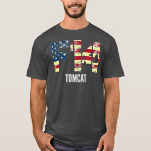F14 Tomcat-Kampfjet hat die amerikanische Flagge g T-Shirt