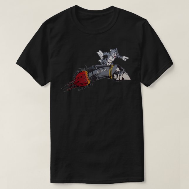 F14 Tomcat Nose Art  T-Shirt (Design vorne)