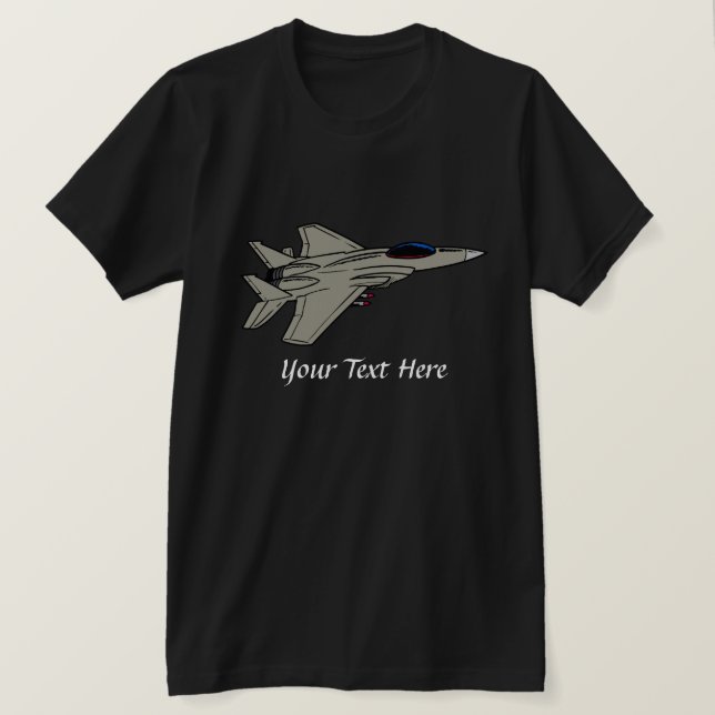 F15 Kämpferdesign T-Shirt (Design vorne)