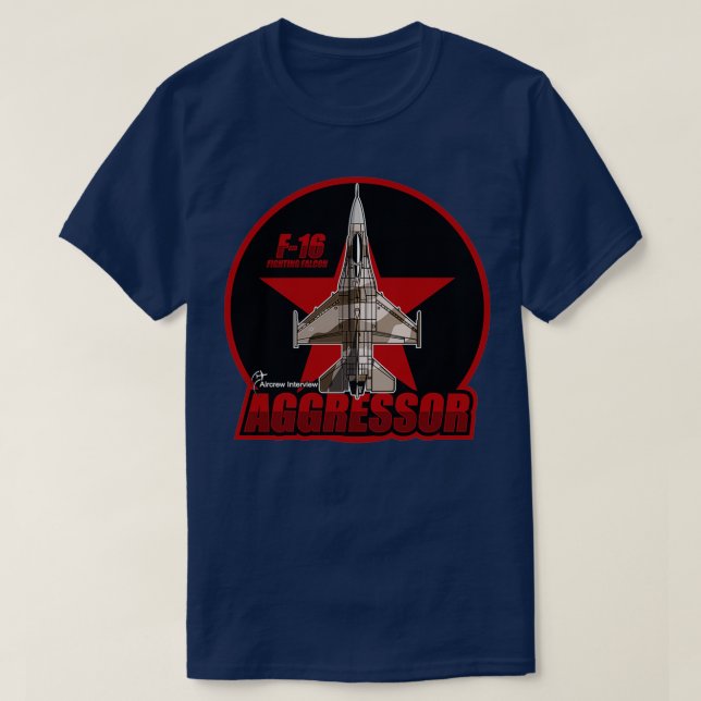 F16 Aggressor 2  T-Shirt (Design vorne)