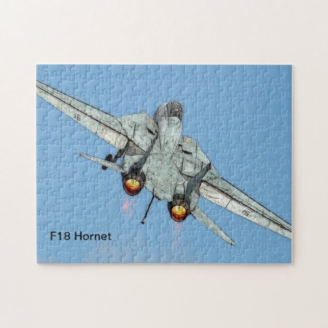 F18 Hornet-Puzzle Puzzle (Horizontal)