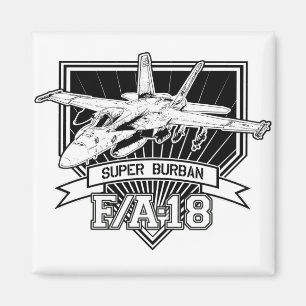 F18 Super BURBAN Magnet